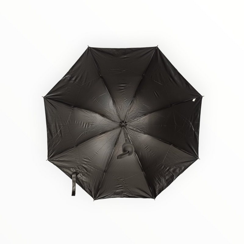 Луксозен дамски тройно сгъваем чадър