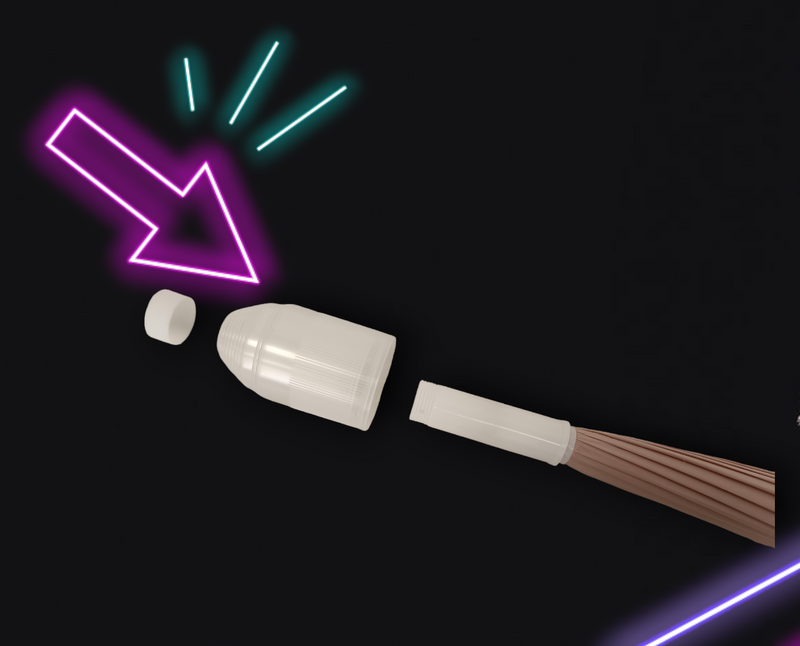 Чaдър с плъзгащ се калъф