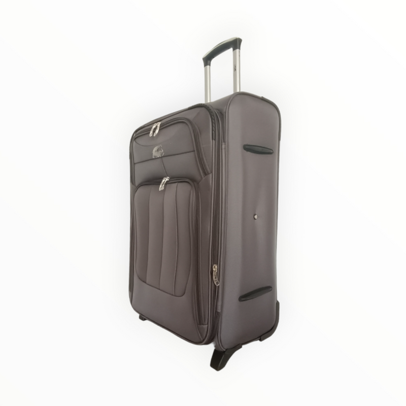 Текстилен куфар с две колела