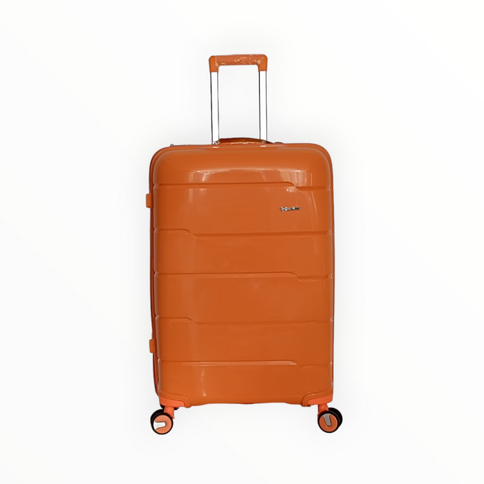 Куфар от полипропилен PP в цвят оранжев