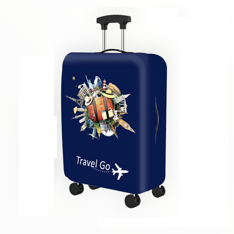 Протектор за куфар с принт