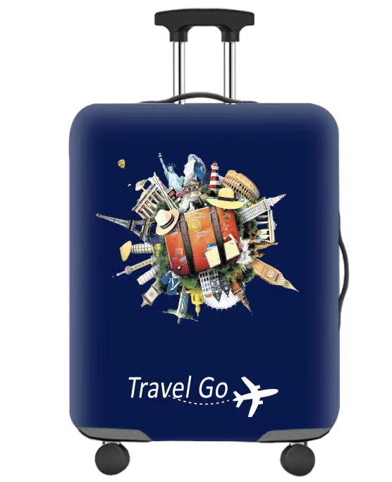 Протектор за куфар с принт