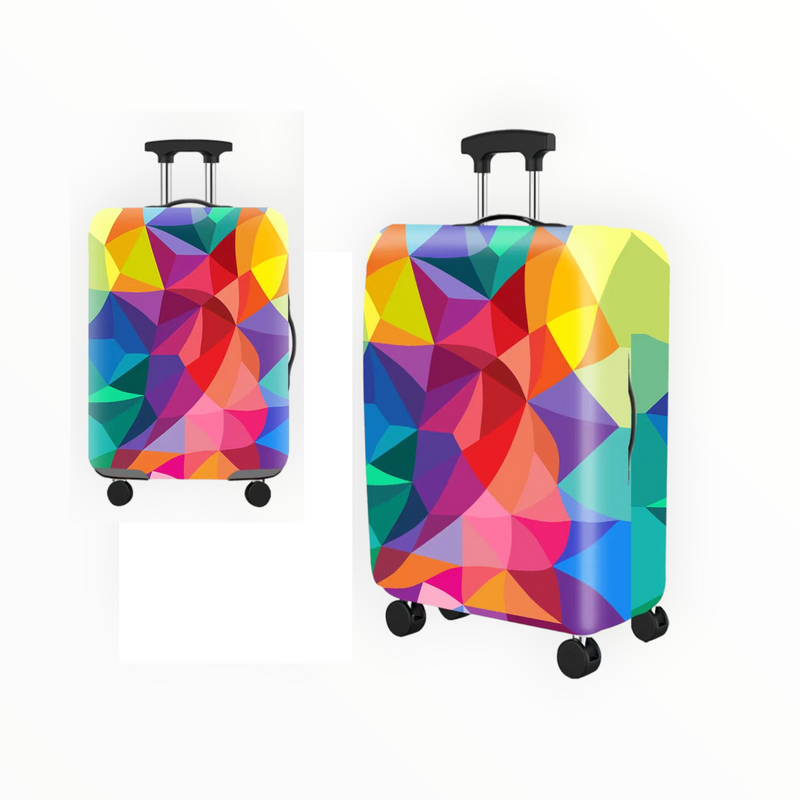 Протектор за куфар с принт