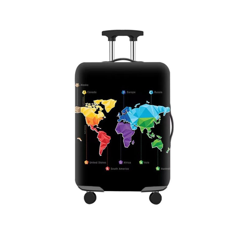 Протектор за куфар с принт