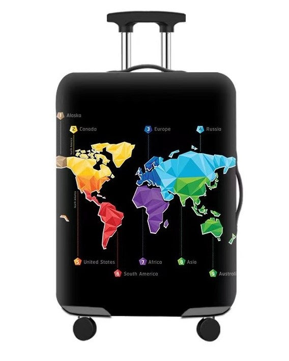 Протектор за куфар с принт