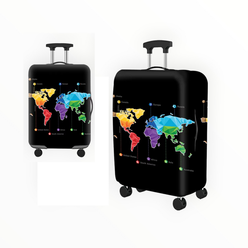 Протектор за куфар с принт