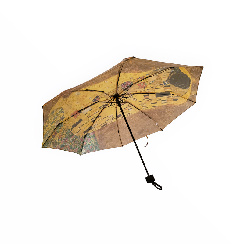 Четворно сгъваем чадър с мотиви на Густав Климт