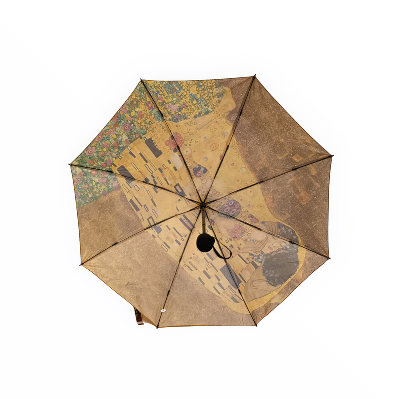 Четворно сгъваем чадър с мотиви на Густав Климт