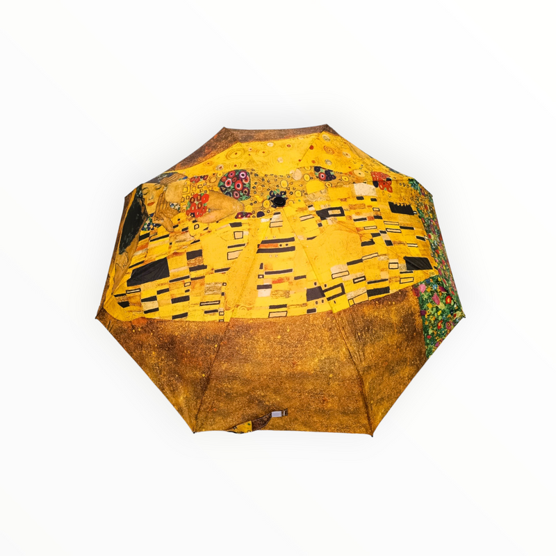 Четворно сгъваем чадър с мотиви на Густав Климт