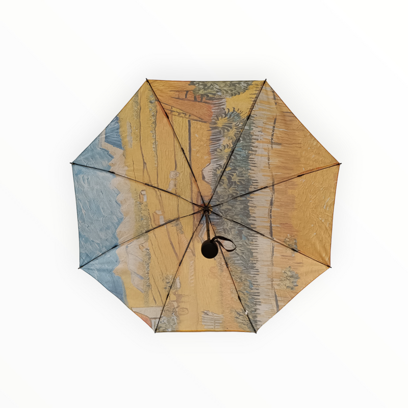 Четворно сгъваем чадър с мотиви на Ван Гог