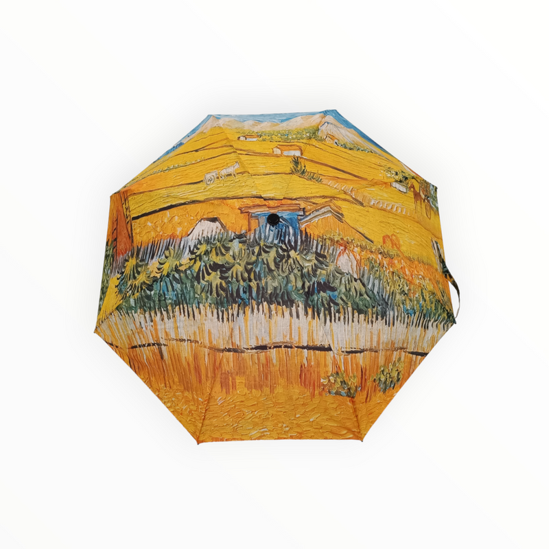 Четворно сгъваем чадър с мотиви на Ван Гог