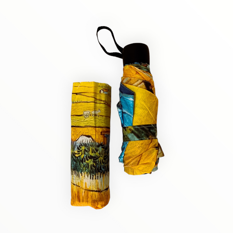 Четворно сгъваем чадър с мотиви на Ван Гог