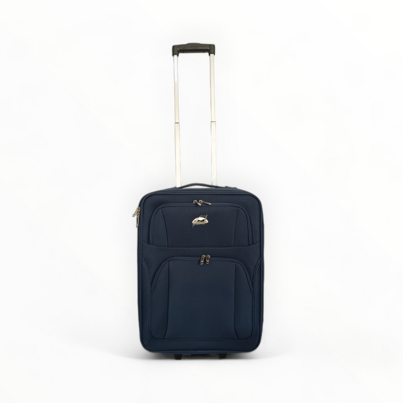 Текстилен куфар с две колела