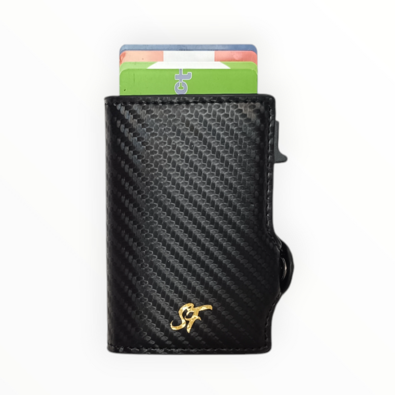 Стилен и практичен портфейл за карти с RFID защита