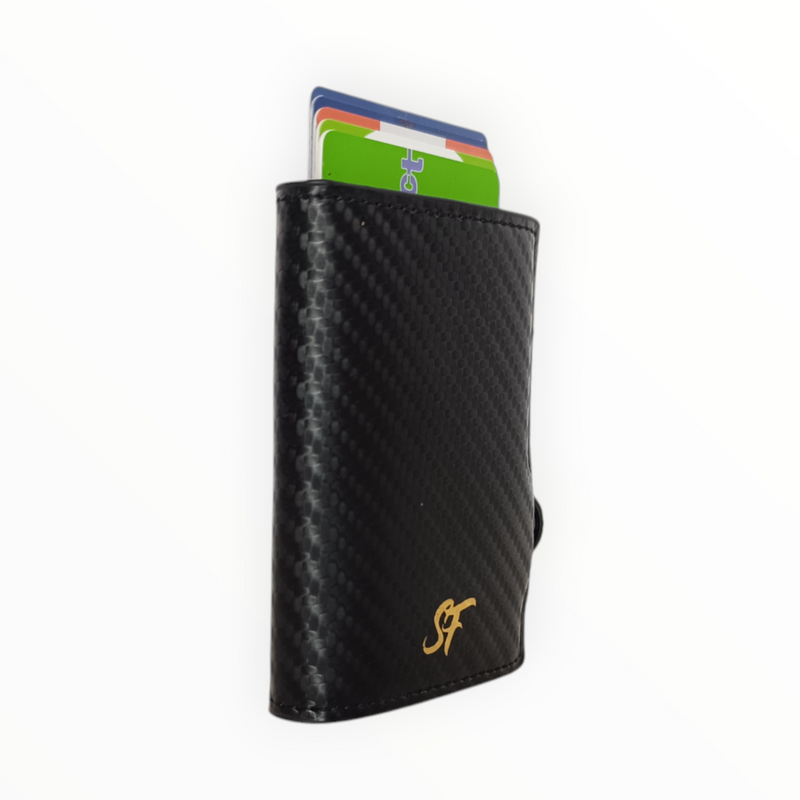 Стилен и практичен портфейл за карти с RFID защита