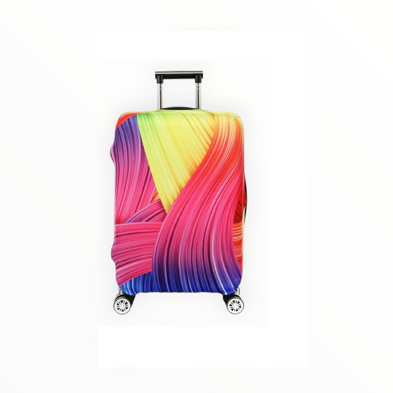 Протектор за куфар с принт