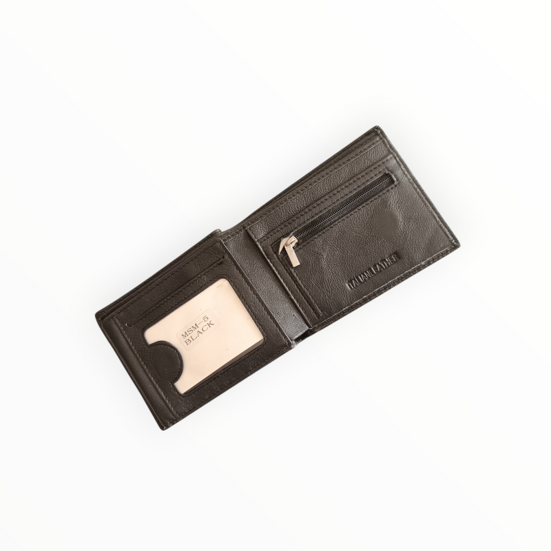 Мъжки портфейл от естествена кожа