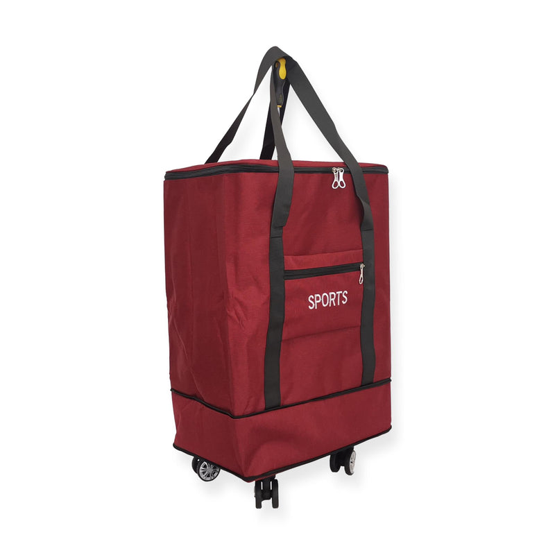 Универсалната сгъваема пътна чанта с кoлела