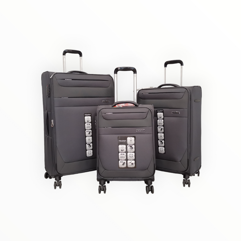 Олекотен текстилен куфар DUBLIN