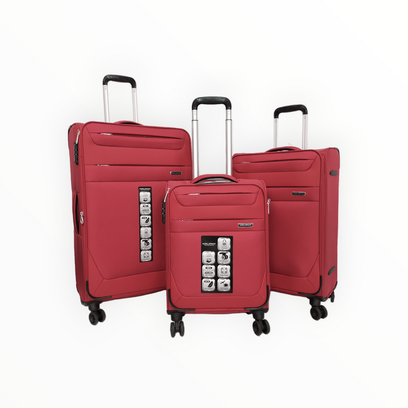 Олекотен текстилен куфар DUBLIN