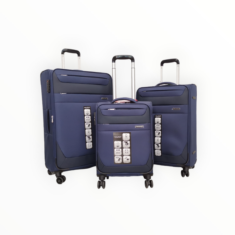 Олекотен текстилен куфар DUBLIN