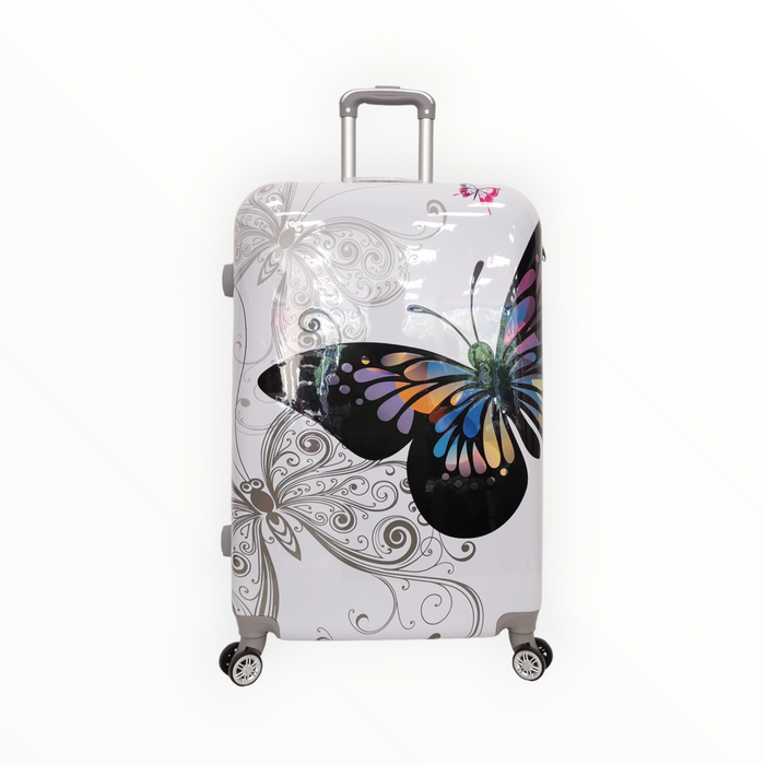 Куфар  принт пеперуда