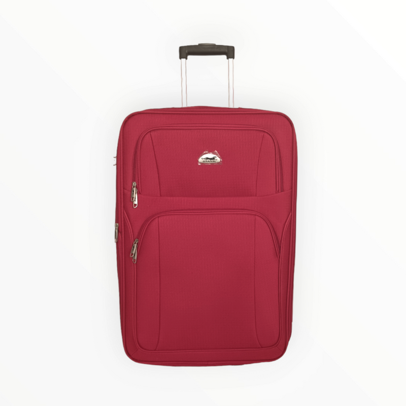 Текстилен куфар с две колела