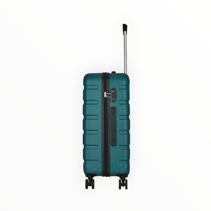 Петролено зелен куфар модел Феникс ABS