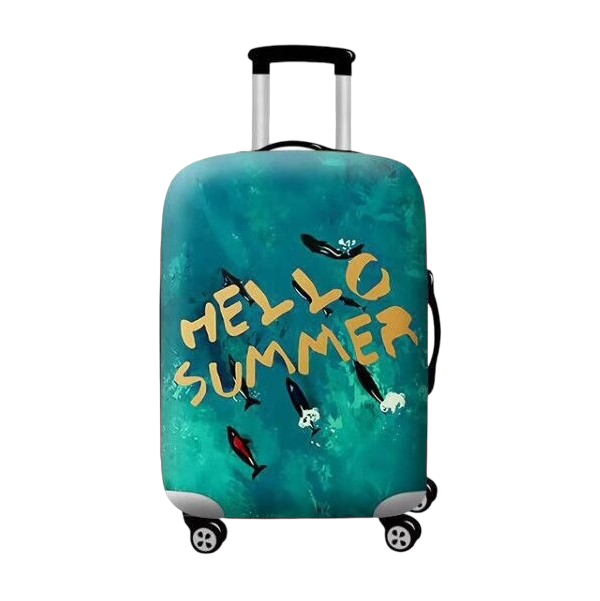 Протектор за куфар с принт