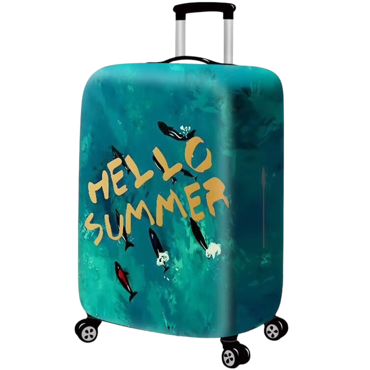 Протектор за куфар с принт