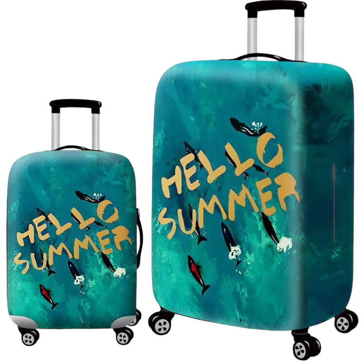 Протектор за куфар с принт