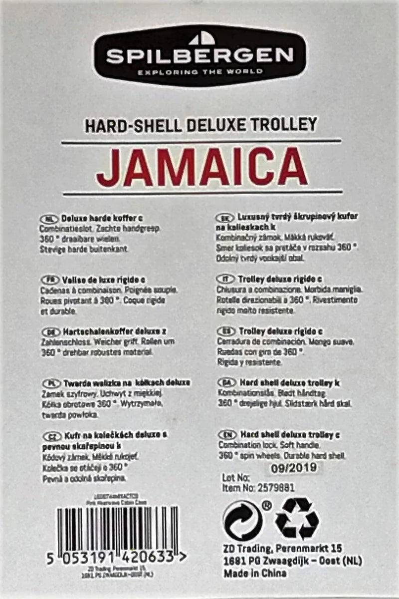 Куфар за ръчен багаж SPILBERGEN модел JAMAICA