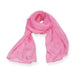 Розов едноцветен шал
