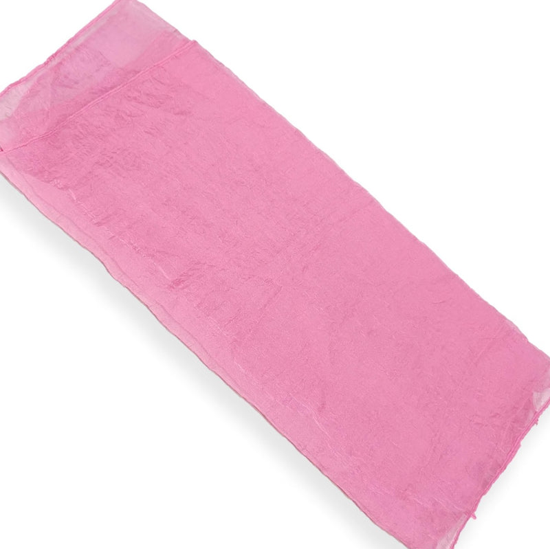 Розов едноцветен шал