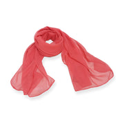 Едноцветен дамски шал