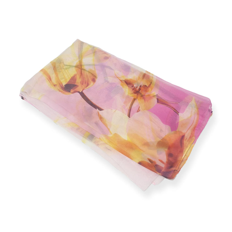 Дамски шал с щампа цвете