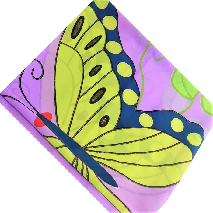 Дамски шал с щампа пеперуда